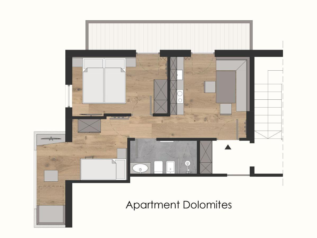 Pramstaller Apartments San Lorenzo di Sebato Luaran gambar